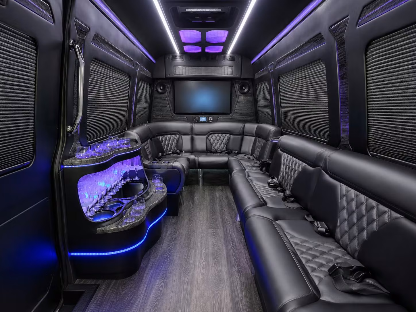 bus rental options for folsom trips