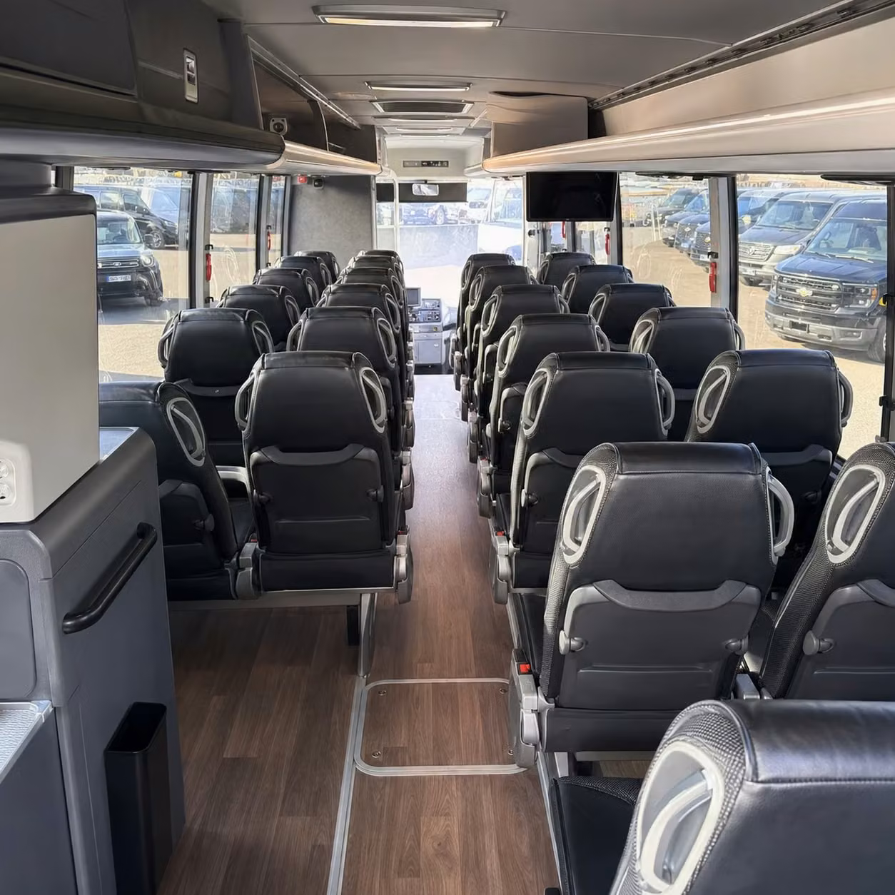 flying into sfo or oak with a large group a charter bus from folsom makes the logistics simple