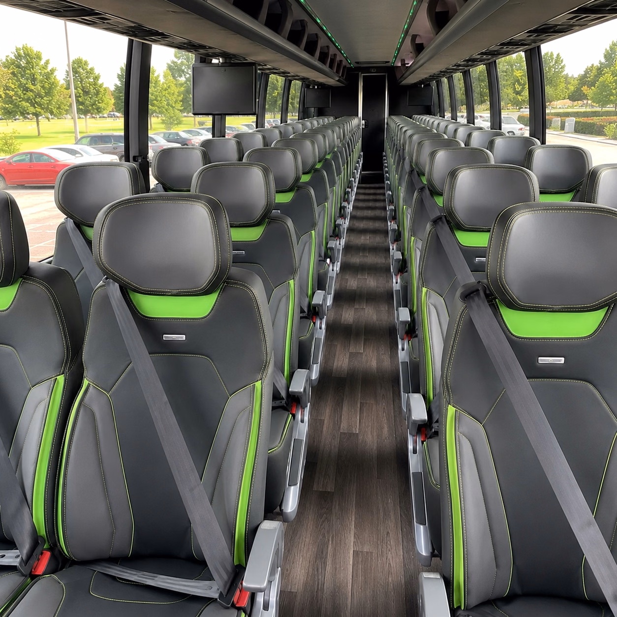 folsom charter bus interior