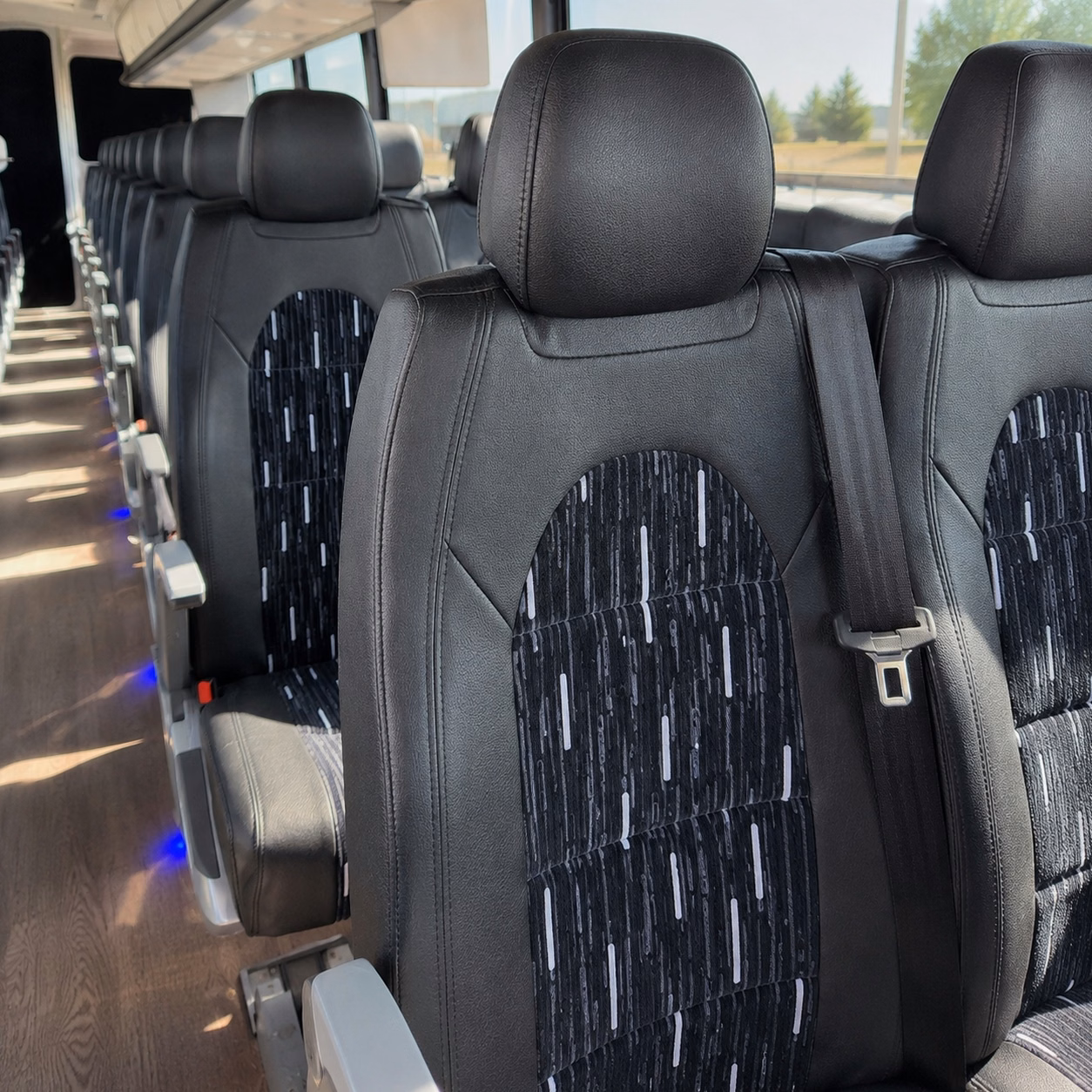 folsom charter bus rental inside